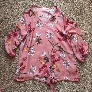 NWOT Boutique Floral Top
